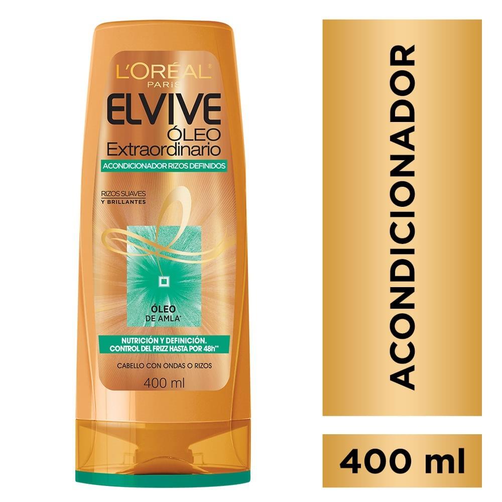 Acondicionador Óleo Extraordinario Rizos 400 ml Elvive