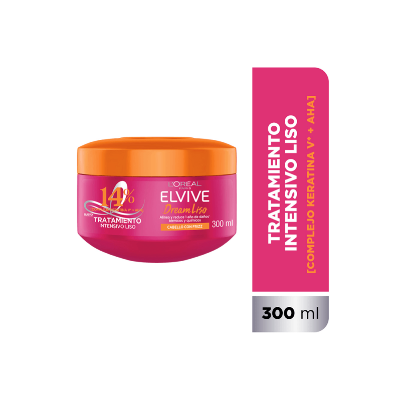 Crema Tratamiento Dream Liso 300gr Elvive