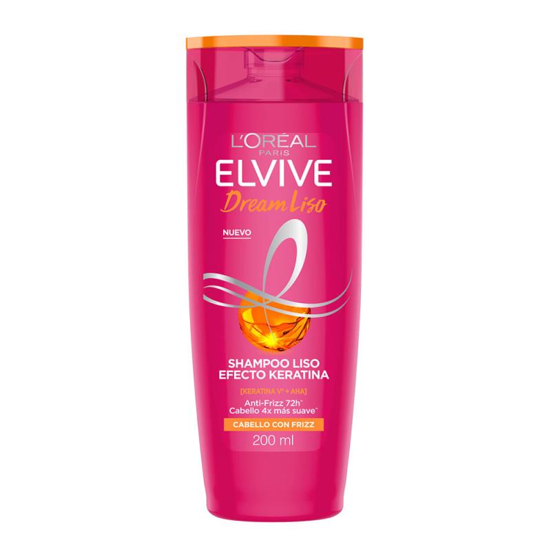 Shampoo Dream Liso Cabello Con Frizz 200ml Elvive