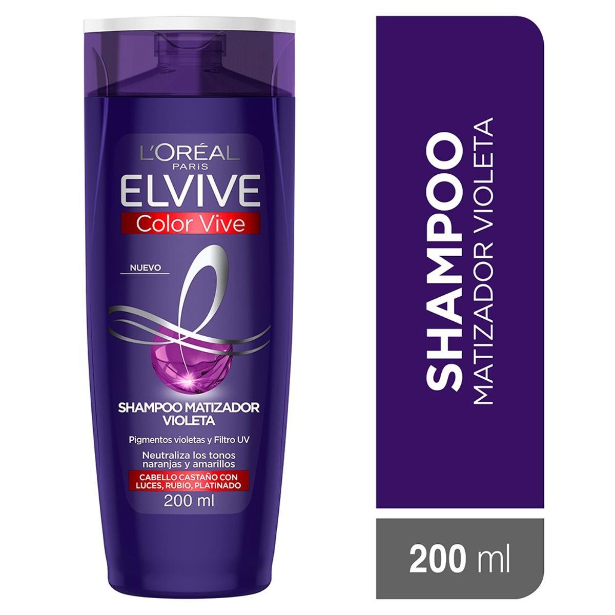 Shampoo Matizador Violeta 200ml Elvive
