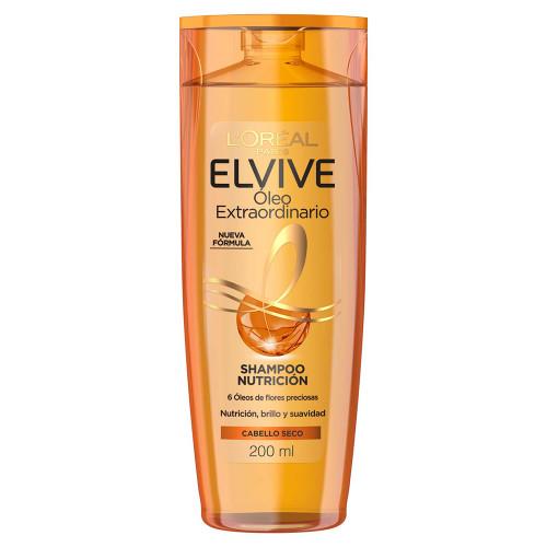 Shampoo Óleo Extraordinario Nutritivo 200ml Elvive