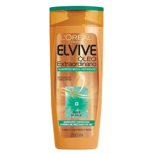 Shampoo Óleo Extraordinario Rizos 200 ml Elvive