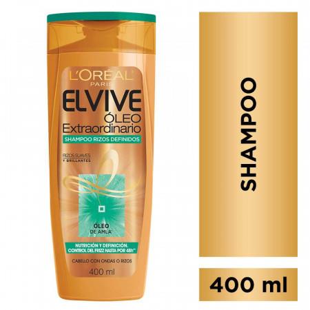 Shampoo Óleo Extraordinario Rizos 400 ml Elvive