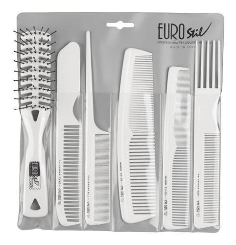 Estuche de 5 Peines Eurostil