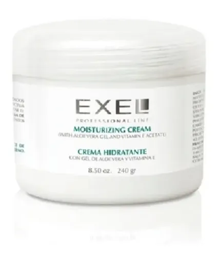 Crema Hidratante con Aloe y Vitamina E Exel 240g