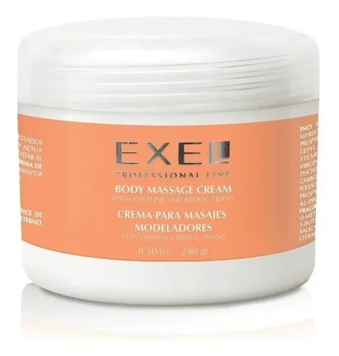 Crema para Masajes Modeladora Exel 240g