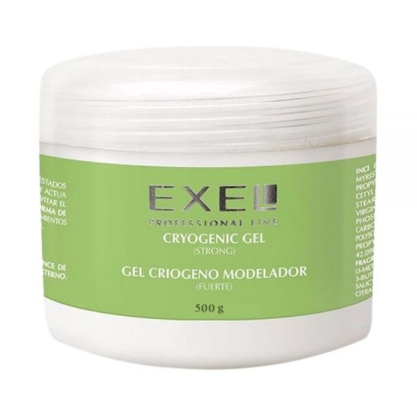 Gel Criogénico Modelador Fuerte Exel 500g