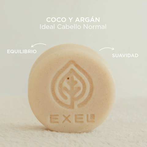 Acondicionador Sólido Coco y Argán Exel Publico
