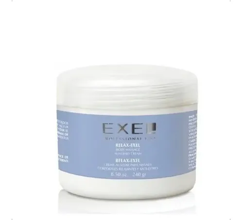 Crema Auxiliar para Masajes Relax Exel 500g