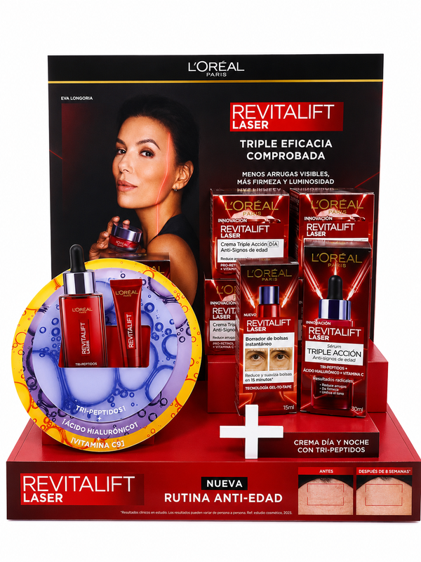 Exhibidor Laser Revitalift