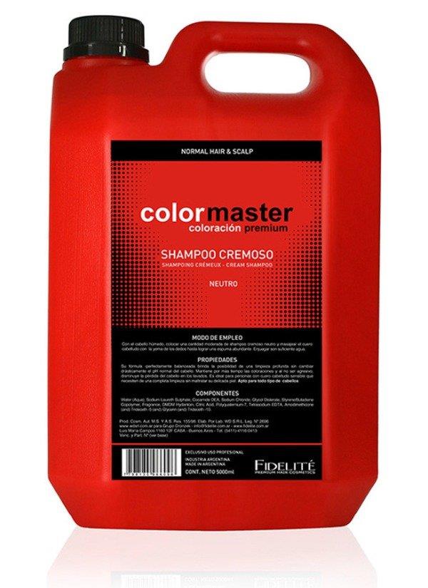 Shampoo Neutro Cremoso Color Master 5L Fidelité