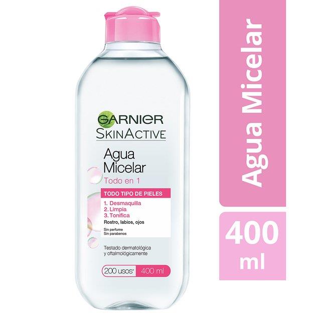 Agua Micelar Todo en 1 400ml Garnier