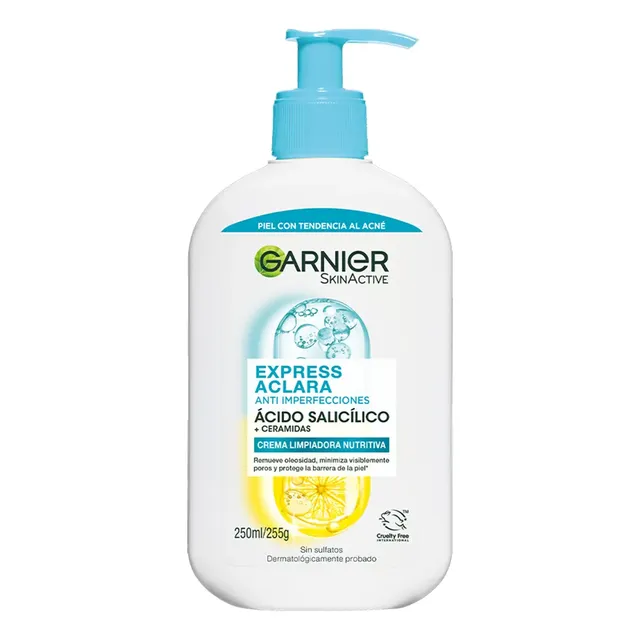 Crema Limpiadora Profunda Anti Imperfecciones 250ml Garnier