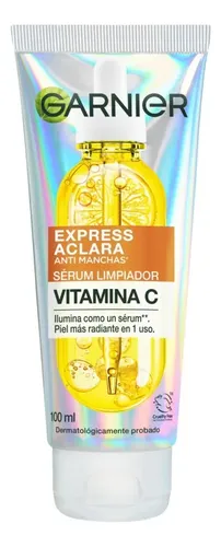 Serum Limpiador Facial Express Aclara Vita C 100 ml Garnier