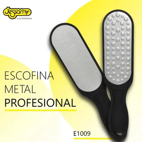 Escofina Metálica Profesional Negra Jessamy