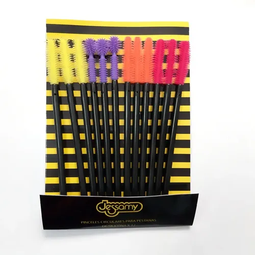 Pinceles de Silicona Circulares Para Pestañas Jessamy