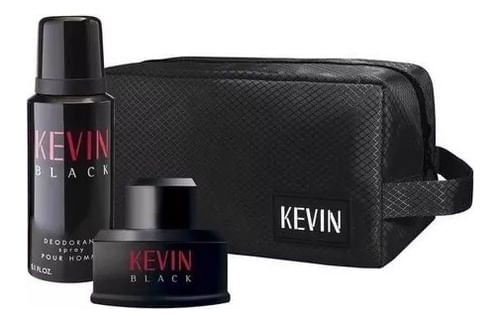 Edt Black 60 Ml + Deo 123 Ml + Bolsito Kevin