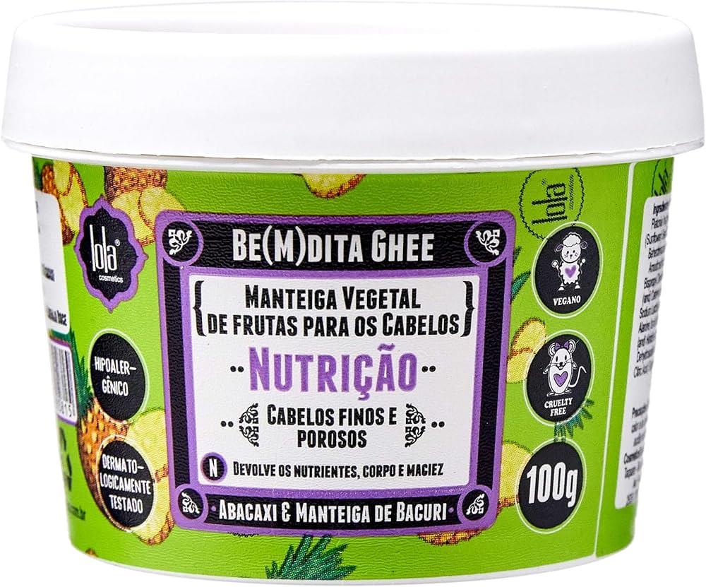 Máscara Nutrición Ananá Bemdita Ghee 100g Lola Cosmetics