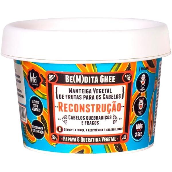 Máscara Reconstrucción Papaya Bemdita Ghee 100g Lola Cosmetics