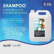 Shampoo Nutritivo Coco y Marula 5L Mav Profesional