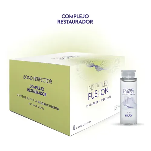 Ampolla Reparadora Instaplex Fussion Peptides 15ml Mav Profesional