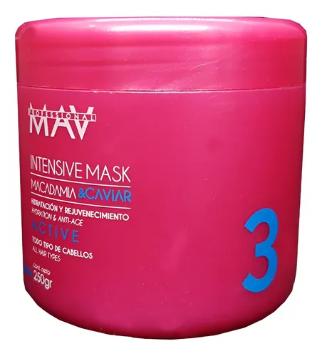 Máscara Nutritiva Macadamia y Caviar 250ml Mav Profesional