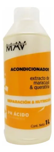 Acondicionador Maracuyá y Queratina 1 Lt Mav