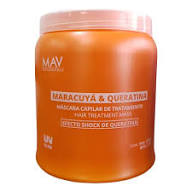 Máscara Restauradora Maracuyá y Queratina 1kg Mav Profesional