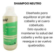 Shampoo Limpieza Profunda Neutro Cremoso 1L Mav Profesional