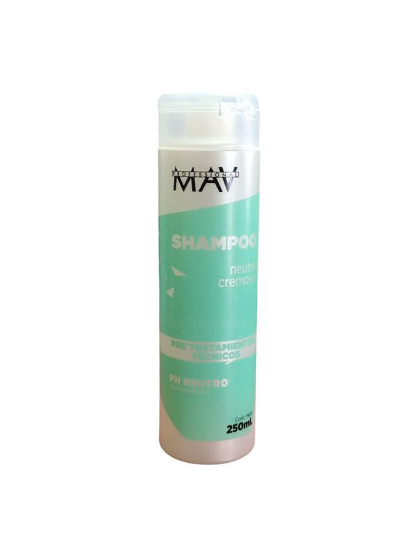 Shampoo Limpieza Profunda Neutro Cremoso 250ml Mav Profesional