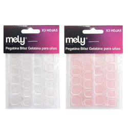 Pegatina Bifaz Gelatina Adhesiva Para Uñas Mely