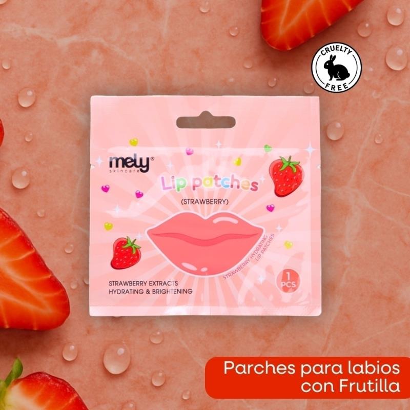 Parches Labiales Strawberry Frutilla Mely Unidad