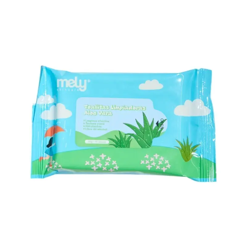 Toallitas Desmaquillantes Aloe Mely