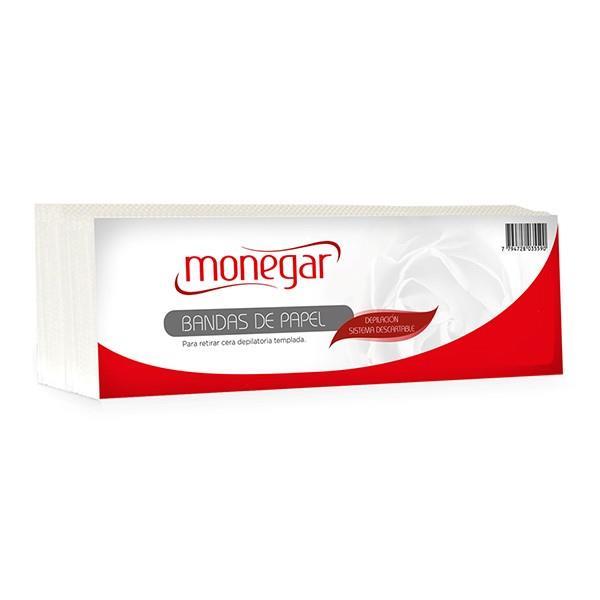 Bandas de Papel para Cera 10 Unidades Monegar