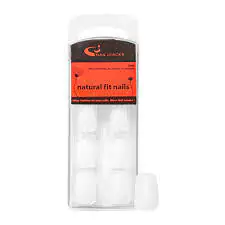 Uñas Postizas Largas Naturales 24 Unidades Nail Leader