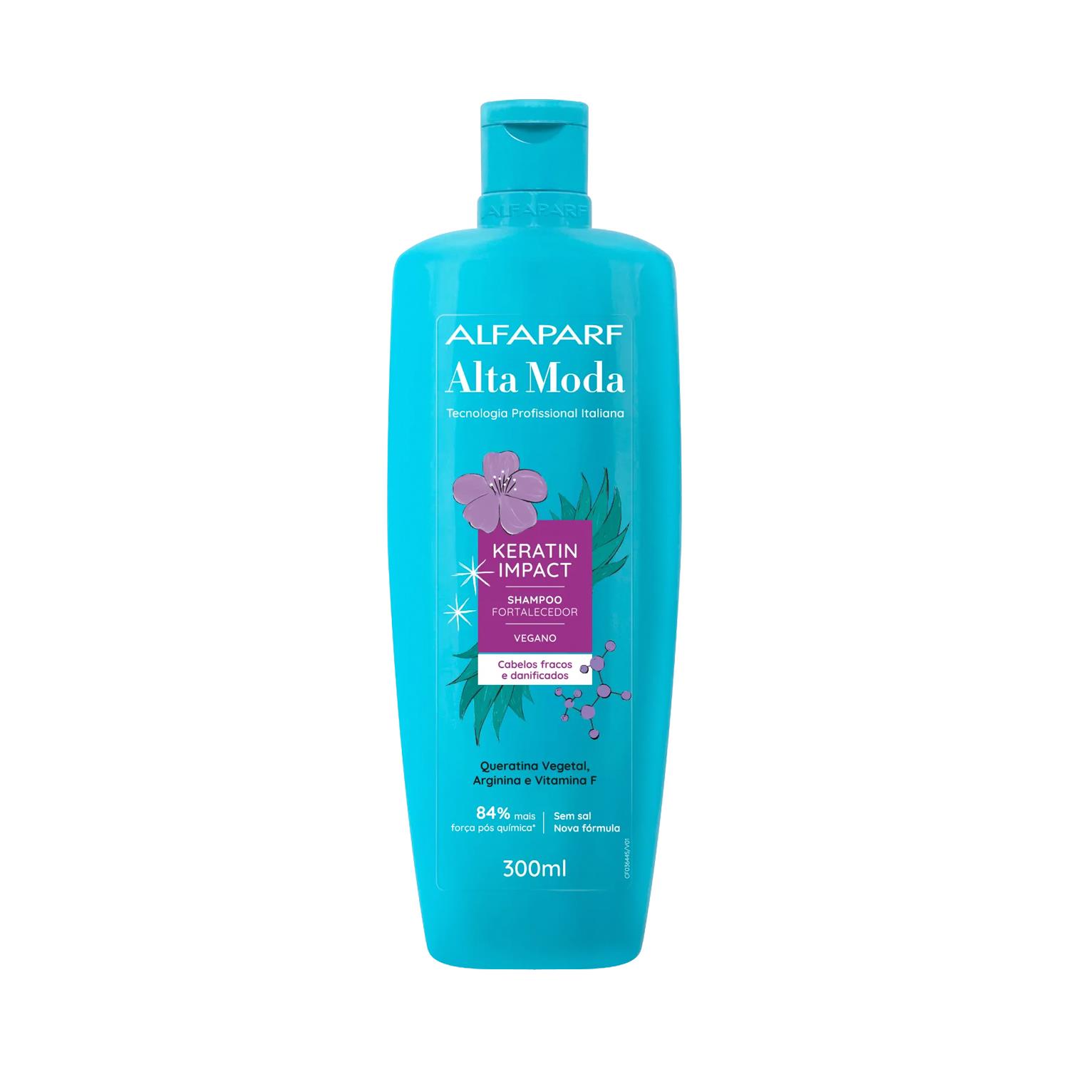 Shampoo Keratin Impact 300 ml Alta Moda