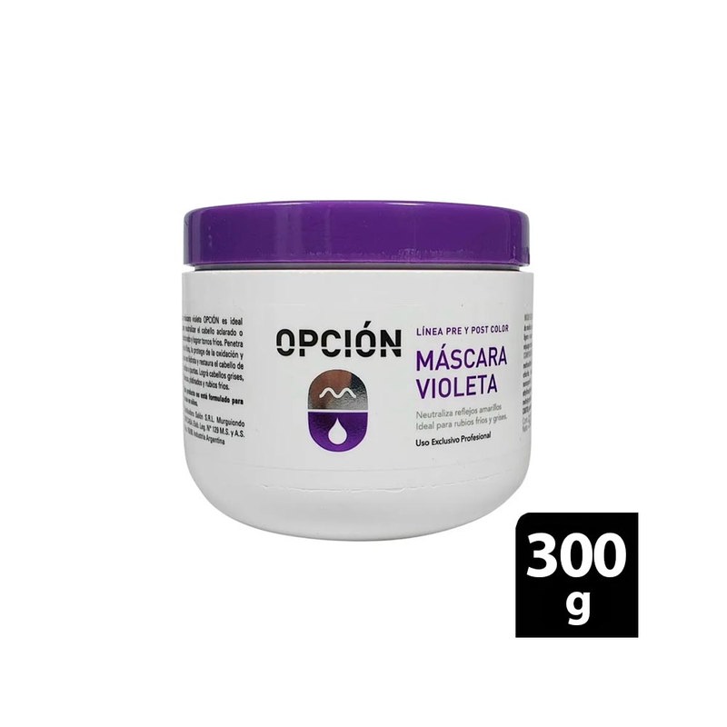 Máscara Facial Violeta 300 Gr