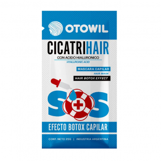 Máscara Hialurónico Cicatrihair Otowil Sachet 25g
