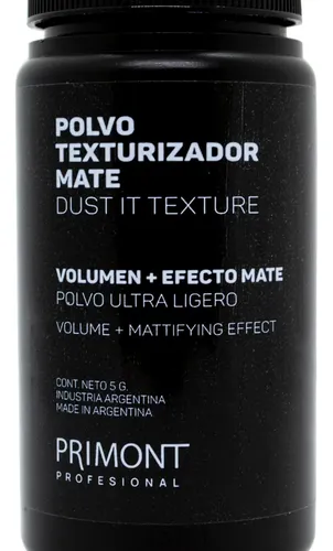 Polvo Mate Texturizador Primont 5g