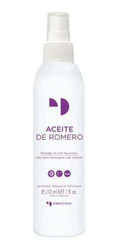 Aceite de Romero Puro para Masajes 210ml Prodermic