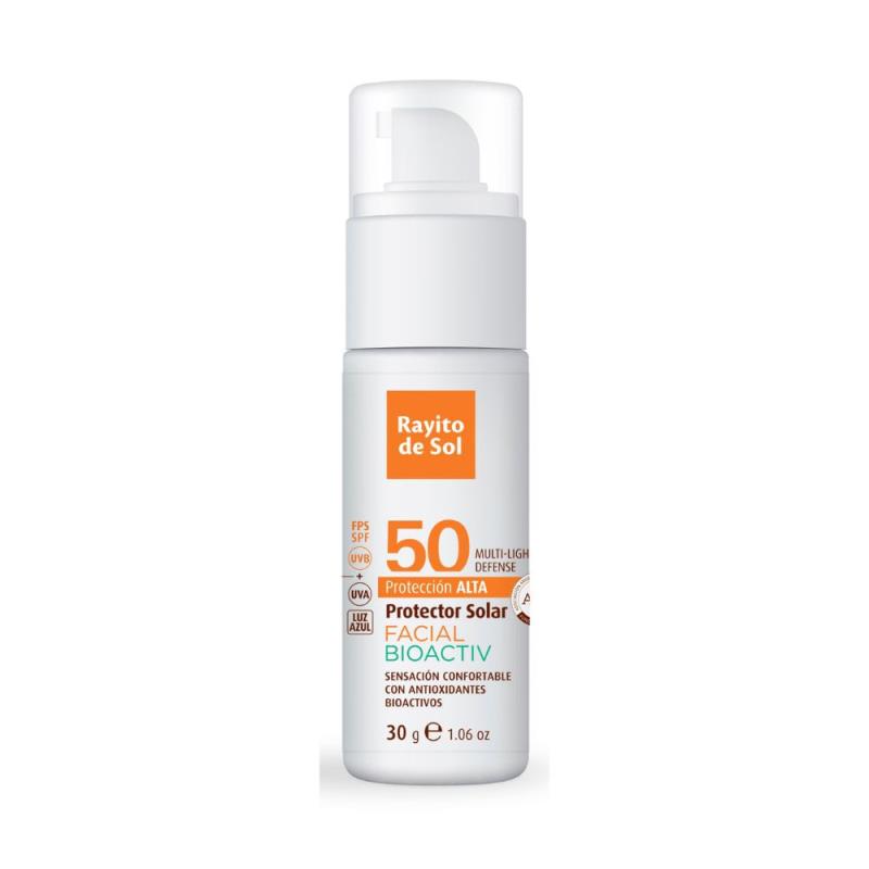 BioActive Fotoprotector Fluido Color Nude FPS50 30g Rayito de Sol