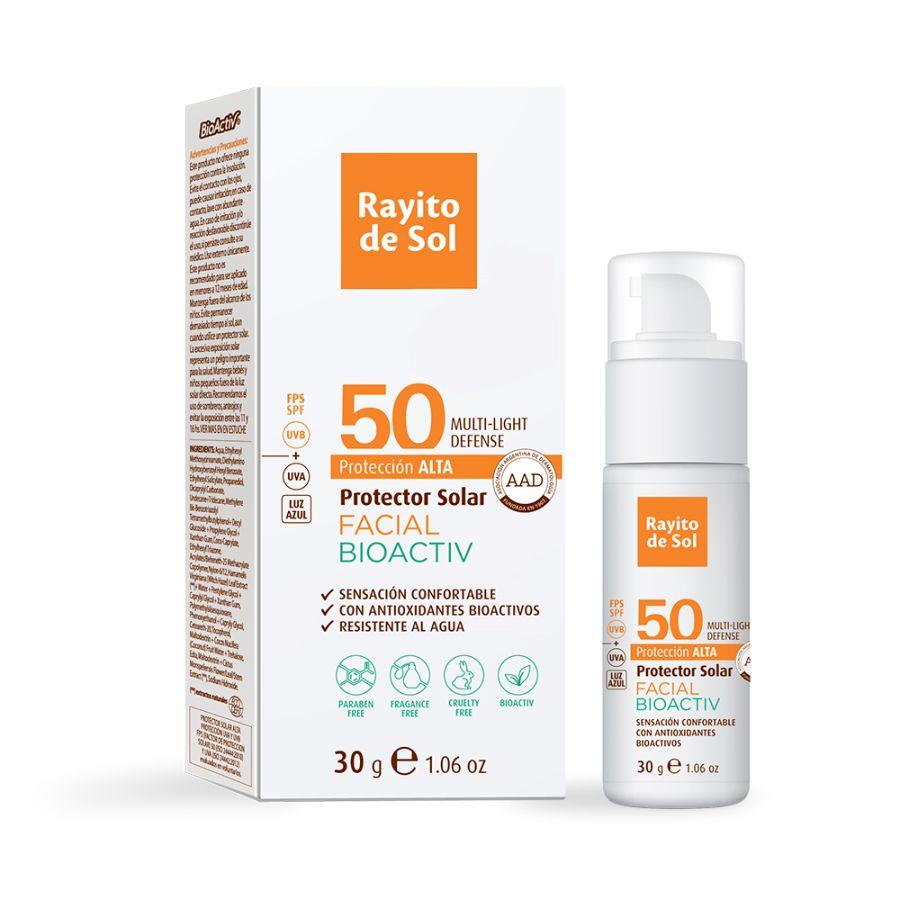 BioActive Protector Solar Facial FPS50 30g Rayito de Sol