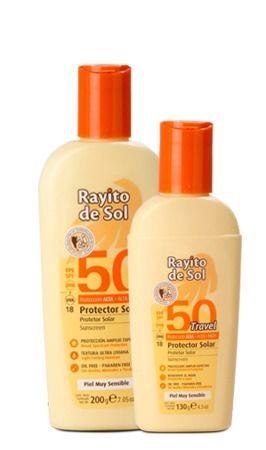 Protector Solar FPS50 Edición Travel 130ml Rayito de Sol