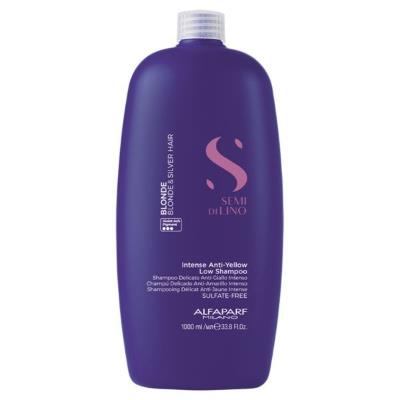 Shampoo Anti-Yellow Semi di Lino Blonde 1L Alfaparf