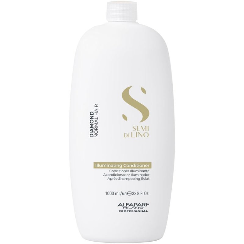 Acondicionador Iluminador Semi di Lino Diamond 1L Alfaparf