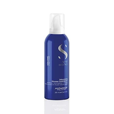 Mousse Acondicionadora Voluminizadora Semi di Lino Diamond 200ml Alfaparf