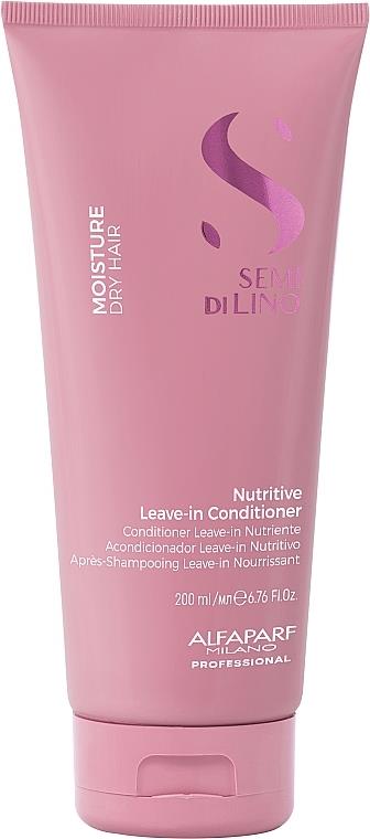 Acondicionador Leave-In Semi di Lino Moisture 200ml Alfaparf