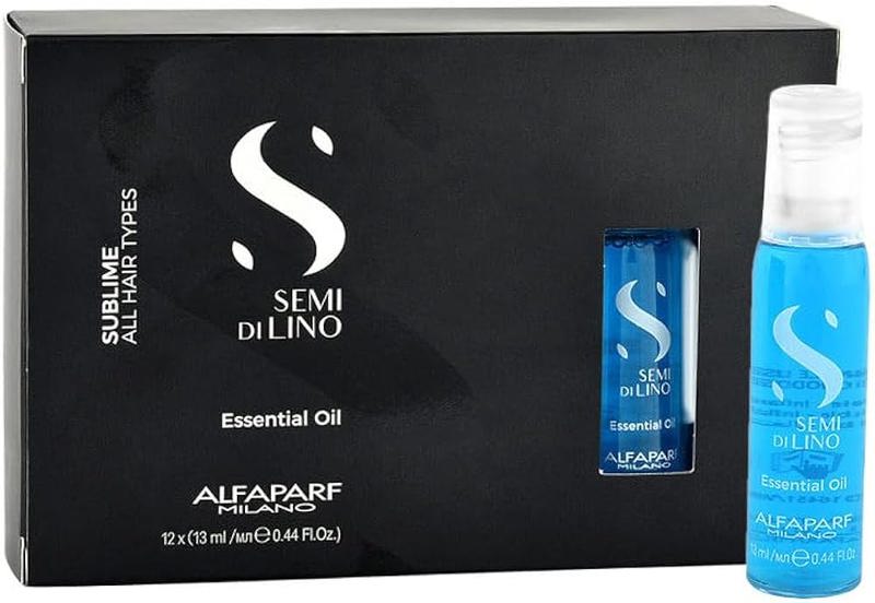 Ampollas Essential Oil Azul Semi di Lino Sublime 12 Unidades Alfaparf