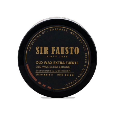 Cera Para Barba Old Wax Extra Fuerte 100 G Sir Fausto