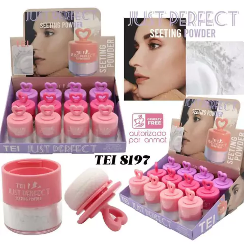 Polvo Fijador Facial Just Perfect TEI